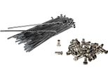 Set: Raggi Per Capezzoli - 143,5 Mm M3,5 In Cromo Per 16 Pollici - Simson S50, S51, S70, KR51 Schwalbe, SR4 Bird Series