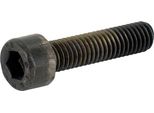 Vite A Testa Esagonale, Zincata Nera M6X25 - DIN912VG