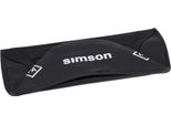 Coprisedile Strutturato, Nero / Nero Per Panca Enduro, Con Scritta Simson - Simson S50, S51, S70 Enduro