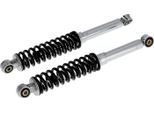 Set: Puntoni, Regolabili, Nero/Cromo, Lunghezza: Ca. 340Mm - Simson KR51 Schwalbe, SR4 Serie Bird, S50, S51, S70