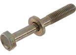 Vite Esagonale, Gialla Zincata Con Rondella M6X45 - DIN931-Z1