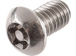 Vite A Testa Piatta, Torx Con Perno M6X10 - DIN7380