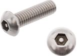 Vite A Testa Piatta, Presa Esagonale M6X20 - DIN7380