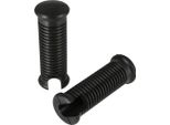 Set: 2X Poggiapiedi Gomma Vecchia Forma, Nero - Mz Etz, Ts