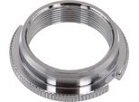 Cuscinetto Sterzo Controdado, Cromato Con 2 Scanalature + Zigrinato - Simson SR1, SR2, KR50, KR51 Schwalbe, SR4-1 Sparrow, SR4-2 Star, SR4-3 Sparrowha
