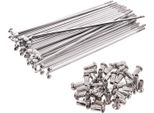 Set: Raggi Per Capezzoli - 140 Mm M3.5 In Cromo Per 16 Pollici - Simson S50, S51, S70, KR51 Schwalbe, SR4 Bird Series