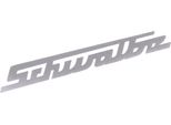 Lettering "Schwalbe"" Per Placca Per Ginocchio, Lamina Adesiva - Simson KR51 Schwalbe"