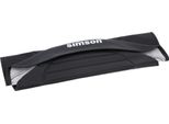 Coprisedile Testurizzato, Nero Con Scritta Simson - Simson S53, S83, SR50, SR80