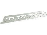 Lettering "Schwalbe"" Per Placca Al Ginocchio, Alluminio Lucidato - Simson KR51 Schwalbe"