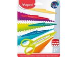 Maped 601006 Set Di Forbici Da Contorno Maped Creacut, Set Di 3 In Blister