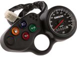 Blocco Strumenti Con Tachimetro Fino A 100 Km/H, Spie E Cablaggio - Simson MSA50