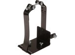 Set Di Portabatterie Completi, Verniciati A Polvere Neri, Incl. 3 Viti Di Bloccaggio Con Dadi, Montare. Per Awo 425T