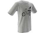 Camicia Basic "Habicht"" - Grigio Chiaro Screziato, Taglia: L"