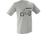 Camicia Base "Spatz"" - Grigio Chiaro Screziato, Taglia: M"