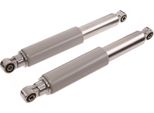 Set: Puntoni Anteriori, 307 Mm, Grigio Con Manicotto In Alluminio - Simson KR51 Schwalbe, SR4-2 Star, SR4-3 Sparber, SR4-4 Hawk