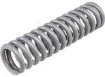 Molla A Compressione, Monostrato In Plastica Argento Rivestito Per Puntone Con Molla Esterna S51/1B4, S53B, S83B