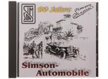 Cd, Simson Automobile - L'auto Classica Quasi Dimenticata (Sviluppo Di Simson-Automobile 1911-1934, Catalogo Pezzi Di Ricambio, Catalogo Pubblicitario