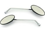 Set: 2 Specchi, Ø125 Mm, Asta Cromata - Simson S50, S51, S70, S53, S83, KR51/2 Schwalbe, SR50, SR80