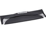 Coprisedile Liscio, Nero Con Scritta Simson - Simson S53, S83, SR50, SR80