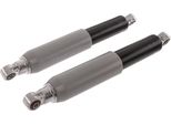 Set: Puntone Posteriore Per Sedile Singolo, 307 Mm, Nero Con Custodia In Plastica Grigia - Simson KR50, SR4-1 Sparrow
