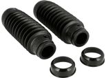Set: 2X Corto A Soffietto, Per Telefork Swh, Nero - Simson S51, S53, S70, SR50, SR80