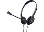 Trust Trust 24659 Cuffie/ Auricolari Wired Head-Band Chiamate/Musica Nero