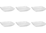 La Porcellana Bianca Set Di 6 Ciotole Quadrate Basse 22 Cm P003800002Z