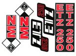 Set: Adesivo, Set Completo - Per Mz ETZ250