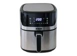 Hot Air Fryer Noveen AF550 6.5 L 1600 W Black Silver