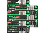 Patona Premium 50X Batterie Aa (5X10Er) Confezione 1,5V Alcalina