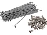 Set: Raggi Per Capezzoli - 143,5 Mm M3,5 In Cromo (16 Pollici) - Per Simson S50, S51, S70, KR51 Schwalbe, SR4 Bird Series