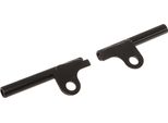 Set: Portalampada Lampeggiante Anteriore Sinistra + Destra, Nero, Ø10Mm - Per Mz Etz