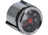 Tachimetro Retro Nero Ø48Mm A 100Km/H - Per Simson KR51, SR4-1, SR4-2, SR4-3, SR4-4