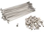 Set: Raggi Per Capezzoli - Acciaio Inossidabile M4 Da 143,5 Mm Per 16 Pollici - Simson S50, S51, S70, KR51 Schwalbe, SR4 Bird Series