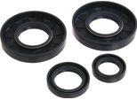 Set: Motore Guarnizioni Per Alberi, Blu, Doppio Labbro - Per Mz ES175/2, ES250/2