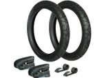 Set: 2 Pneumatici 2.75 X 16 Heidenau K55 + 2X Tubi + 2 Nastri Per Cerchioni
