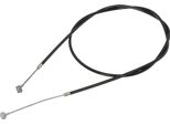 Cavo Freno Anteriore, Nero, Manubrio Piatto - Per Mz Ts 125, 150, 250, Es 125, 150, Ets 125, 150