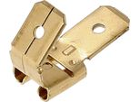 Manicotto A Spina Piatta Con Tappo Di Diramazione Larghezza: 6,3 Mm Spessore Spina: 0,8 Mm
