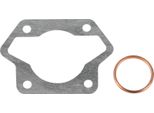 Set: Guarnizione Di Base Del Cilindro 0,50 Mm + Guarnizione Del Collettore 28 Mm Da Schmitt - Per Simson S51, SR50, S53, S70, S83, KR51/2 Schwalbe