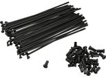 Set: Raggi Per Capezzoli - 143,5 Mm M3,5 In Nero (Per 16 Pollici) - Per Simson S50, S51, S70, KR51 Schwalbe, SR4 Bird Series