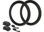 Set: 2 Pneumatici 2,25 X 19 Heidenau M3 + 2 Tubi + 2 Nastri Per Cerchioni