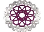 Zt Tuning Disco Freno 260Mm, Flottante, Viola - Per Simson S50, S51, S53, S70, S83