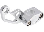 Porta Freno Cnc, Anodizzato Argento