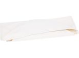 Coprisedile Liscio, Bianco Senza Scritta - Per Simson S50, S51, S70, KR51/2 Schwalbe, SR4-3 Sparrowhawk, SR4-4 Hawk
