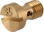Ugello Folle 35 (Piatta Slitta) Adatto Per Awo-T,Awo-Sport - Mz ES125, ES150, ES175, ES250, ES300, RT125 - Iwl SR59