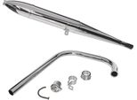 Sistema Di Scarico Sigaro (+ Collettore + Dado Collettore + Morsetto 2X, Ø35) - Adatto Per AWO-SPORT