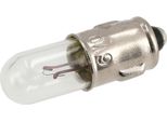 Lampada A Sfera 6V 0.6W BA7S Di Vebco Dimensione: 7X23Mm