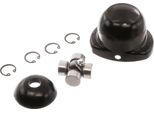 Kit Di Riparazione Albero Cardanico Nero (7 Pezzi) Per Awo Tours, Awo-Sport