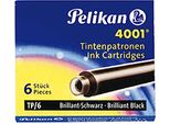 Pelikan® 301218 Cartuccia D'inchiostro 4001® TP/6 - Nero Brillante, 6 Cartucce