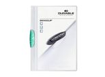 Durable Cartellina Con Clip Swingclip® 30 A4 Trasparente, Verde Scuro, 226032
